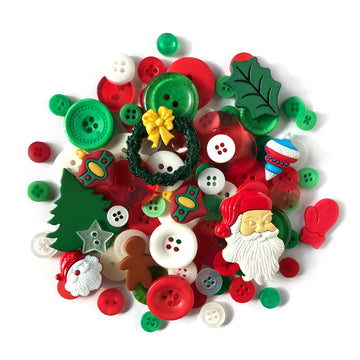 Santa's Button Grab Bag - GB117