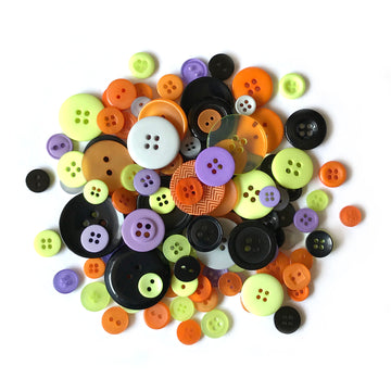 Halloween Buttons – 12 oz Assorted Sewing & Craft Buttons- CJ101 - 0