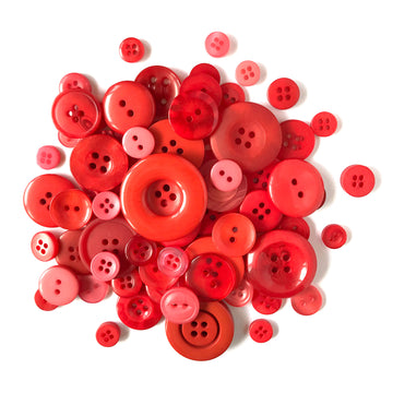 Big Apple Buttons in a Jar - MJ100 - 0