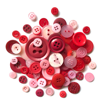 Valentine Buttons in a Jar- MJ122 - 0