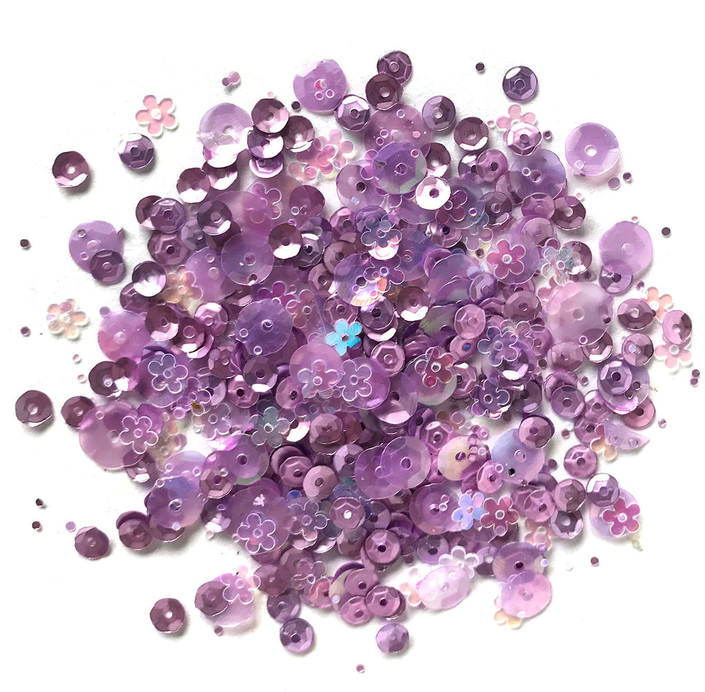 Lilac Sequins