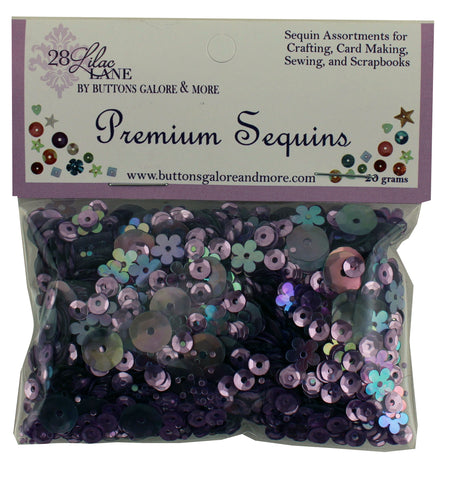 Lilac Sequins