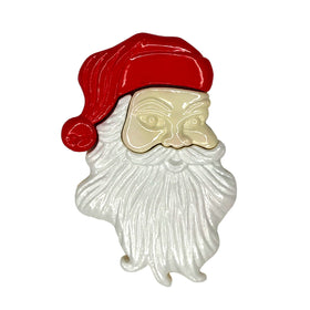 Vintage Santa Single Bulk Button - SB139
