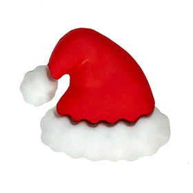 Santa's Hat Single Bulk Button - SB207