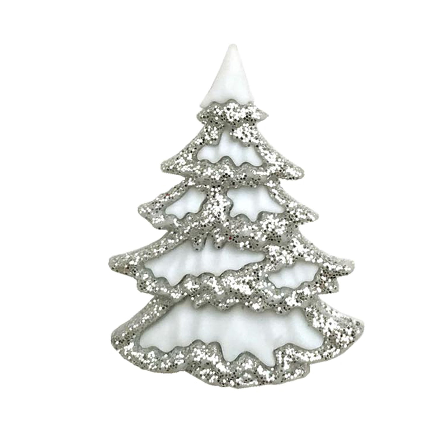 Buy white-glitter Snow Covered Tree- SB28