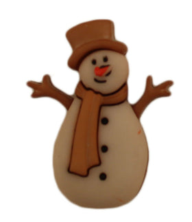 Buy tan Old Fashioned Snowman - SB3