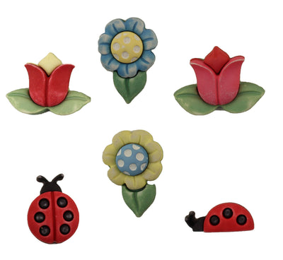 Flowers & Ladybugs-SF105