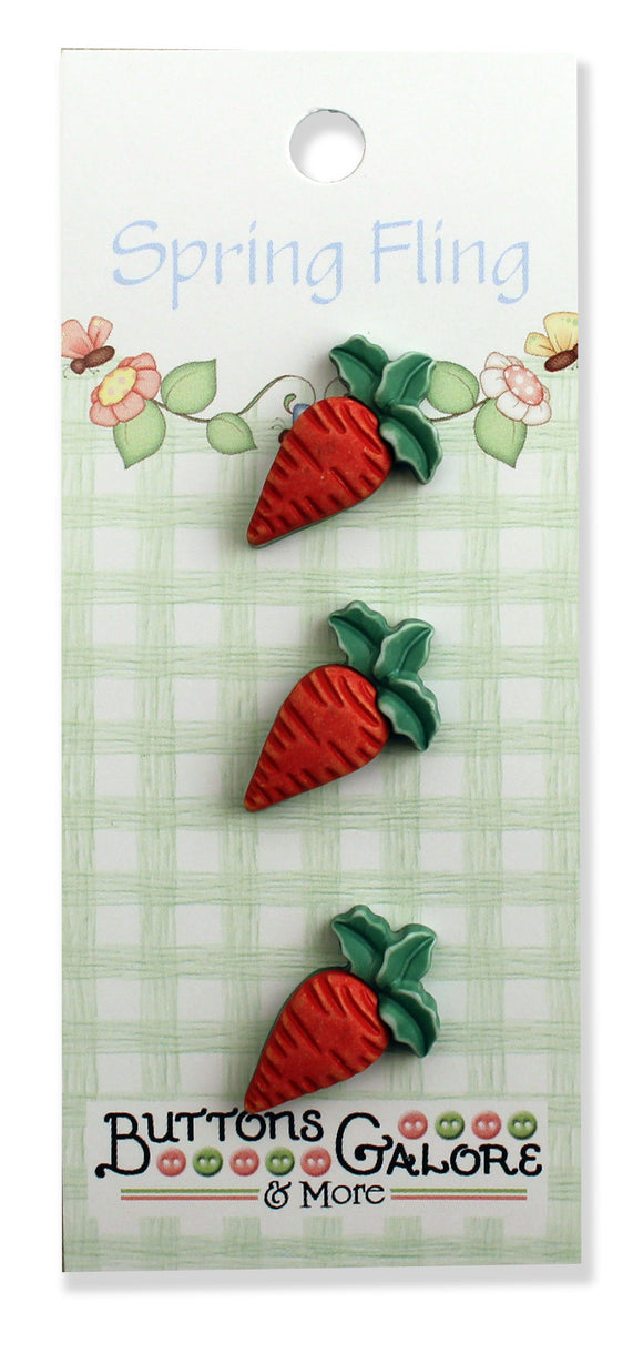 Carrots 3D Buttons