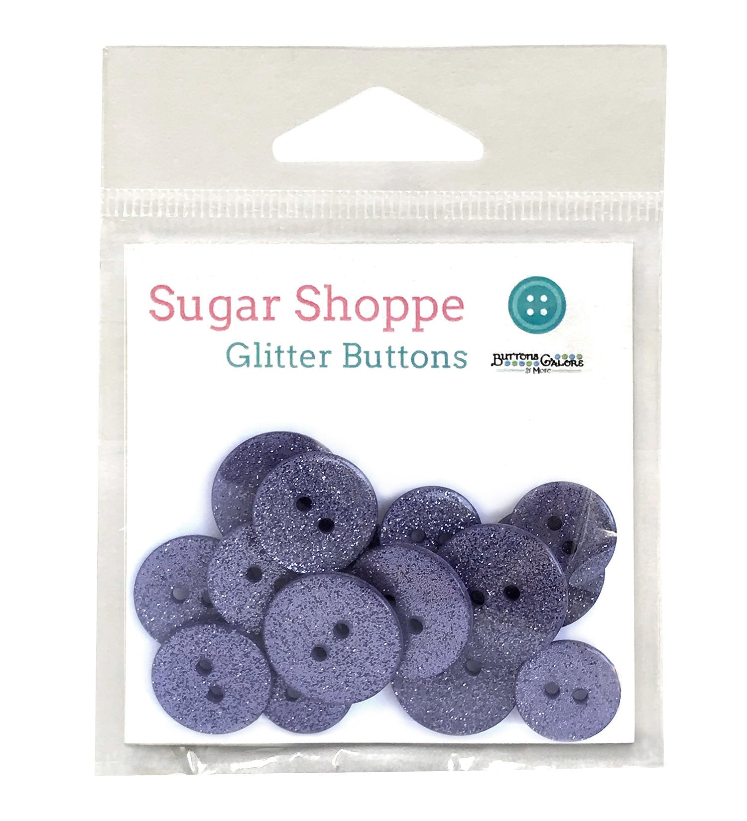 Hydrangea Glitter Buttons - SUS101 - 0