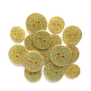 Limoncello Glitter Buttons - SUS103-1
