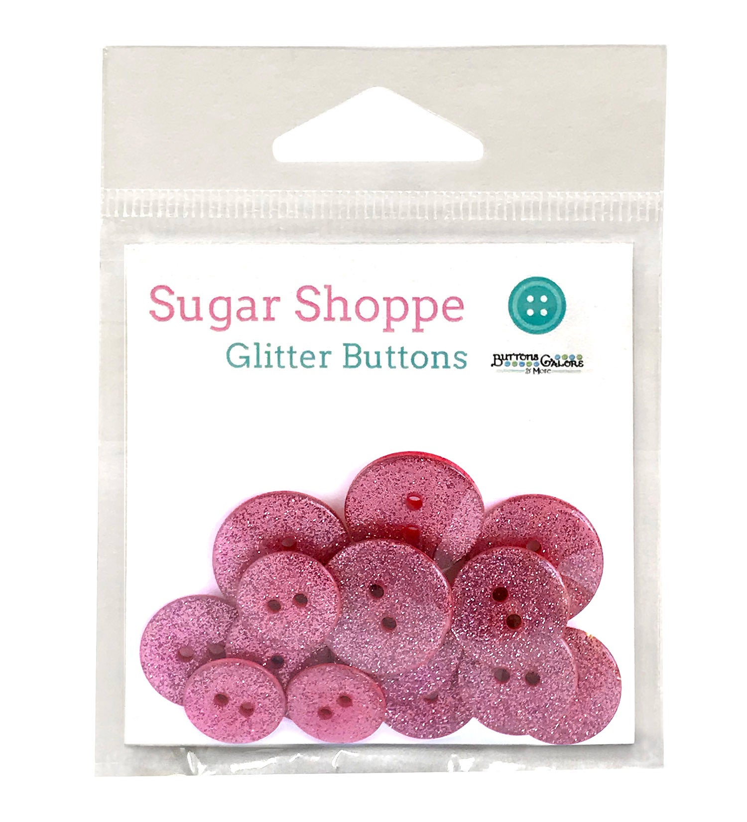 Sweet 16 Glitter Buttons - SUS104 - 0