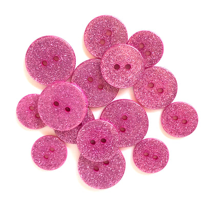 Sweet 16 Glitter Buttons - SUS104
