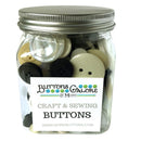 Ebony & Ivory Buttons - CJ106-1