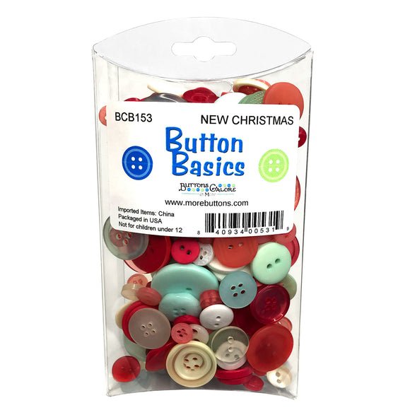 Contemporary Christmas Craft Buttons - BCB153