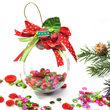 Tree Ornament Single Bulk Button - SB127 - 0